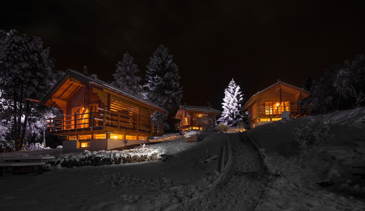 Les Mazots De La Source & Spa Vercorin Exteriér fotografie