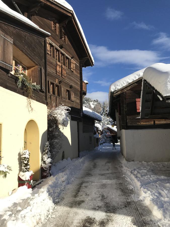 Les Mazots De La Source & Spa Vercorin Exteriér fotografie