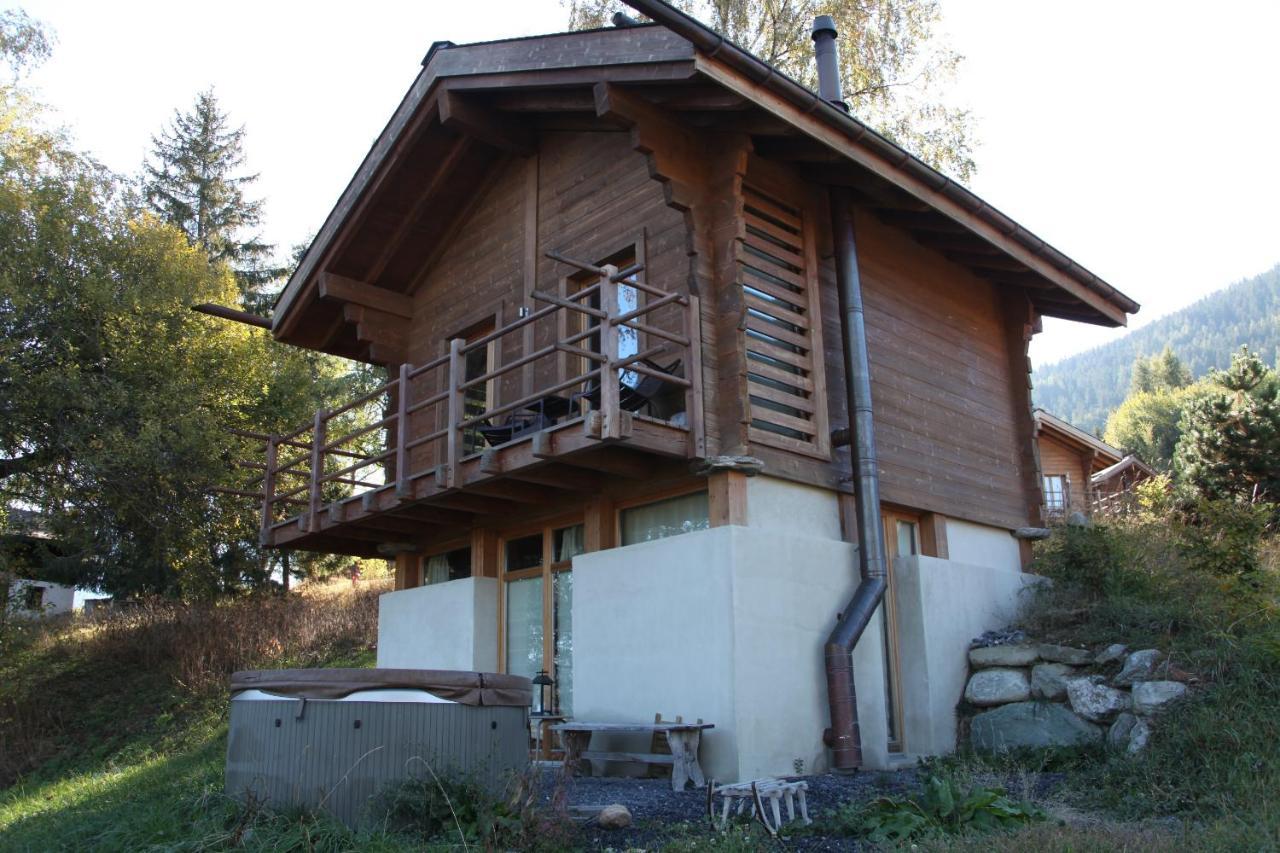 Les Mazots De La Source & Spa Vercorin Exteriér fotografie